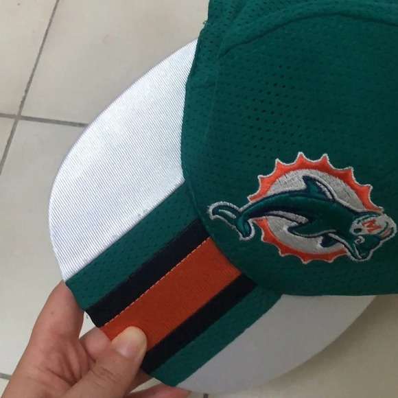 Miami Dolphins Team NFL Drew Pearson Blue Hat One Size Adjustable vintage - Picture 3 of 9